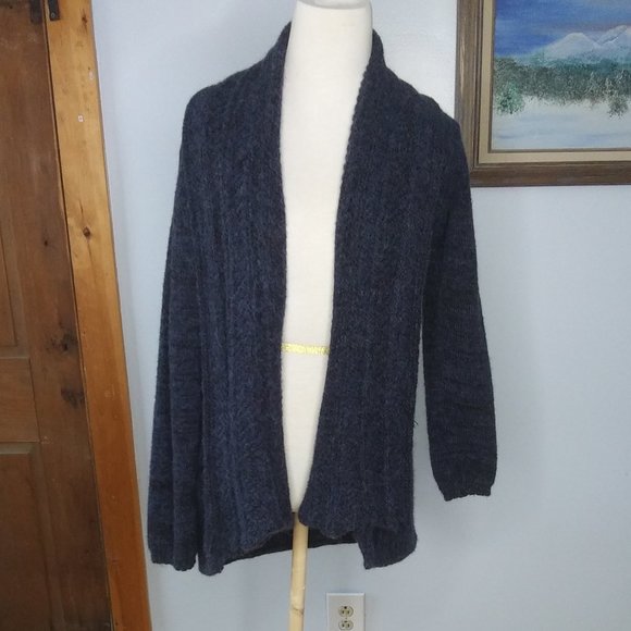 Baby Alpaca open front cardigan sweater  by Simply Natural Peru soft - Picture 1 of 16